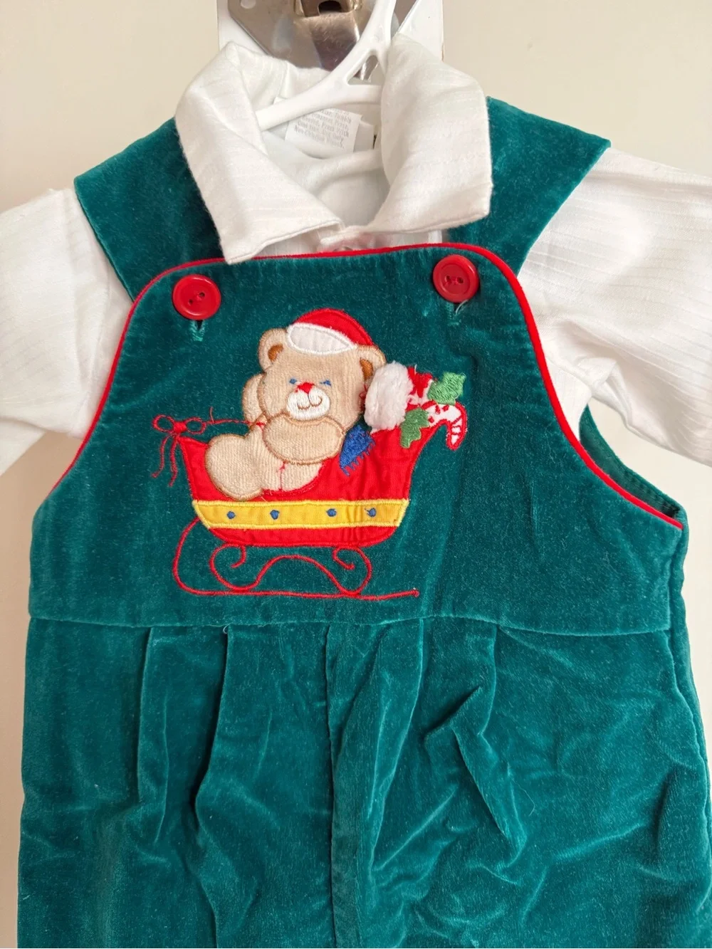 Vintage Baby Togs Christmas Outfit